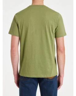 Paul Smith Mens Zebra Badge T-Shirt Khaki Green 8 Paul Smith Mens Zebra Badge T-Shirt Khaki Green -Boszz Clothing Shop paul smith mens zebra badge t shirt khaki green p44353 281058 zoom