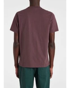 Paul Smith Mens Zebra Badge T Shirt Plum -Boszz Clothing Shop paul smith mens zebra badge t shirt plum p43996 276711 zoom