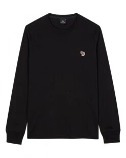 Paul Smith Mens Zebra Long Sleeved T Shirt White