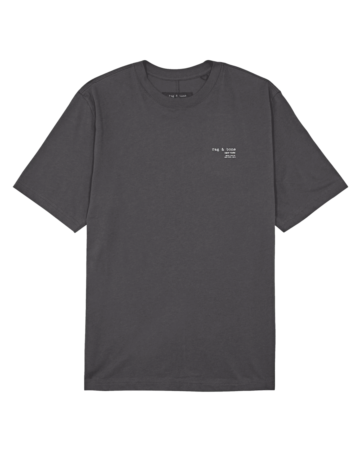 Rag & Bone Mens 425 Logo T Shirt Black 3 Rag & Bone Mens 425 Logo T Shirt Black