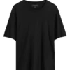 Rag & Bone Mens Flame Slub T Shirt Jet Black 2 Rag & Bone Mens Flame Slub T Shirt Jet Black -Boszz Clothing Shop rag bone mens flame slub t shirt jet black p44421 279054 zoom