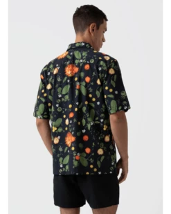 Sunspel Mens Charlotte Gosch Hedgerow Shirt Black 7 Sunspel Mens Charlotte Gosch Hedgerow Shirt Black -Boszz Clothing Shop sunspel mens charlotte gosch hedgerow shirt black p43266 268103 image