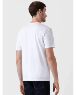 Sunspel Mens Classic T-Shirt White -Boszz Clothing Shop sunspel mens classic t shirt white p44679 281783 zoom