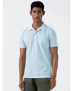 Best Seller -Boszz Clothing Shop sunspel mens riviera polo shirt light blue p44689 281898 zoom