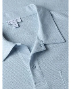 Sunspel Mens Riviera Polo Shirt Light Blue 9 Sunspel Mens Riviera Polo Shirt Light Blue -Boszz Clothing Shop sunspel mens riviera polo shirt light blue p44689 281904 zoom