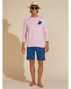 Vilebrequin Mens Bermuda Turtle Print Shorts Blue -Boszz Clothing Shop vilebrequin mens bermuda turtle print shorts blue p44342 284003 zoom