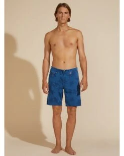 Vilebrequin Mens Bermuda Turtle Print Shorts Blue -Boszz Clothing Shop vilebrequin mens bermuda turtle print shorts blue p44342 284006 zoom