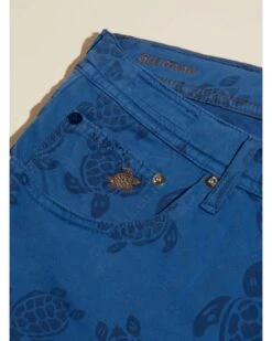 Vilebrequin Mens Bermuda Turtle Print Shorts Blue -Boszz Clothing Shop vilebrequin mens bermuda turtle print shorts blue p44342 284012 zoom