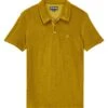 Vilebrequin Mens Phoenix Mustard Yellow Terry Cotton Polo Shirt -Boszz Clothing Shop vilebrequin mens phoenix mustard yellow terry cotton polo shirt p43355 260238 zoom