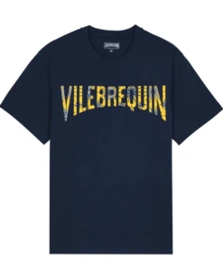 Vilebrequin Mens Stud T Shirt Navy