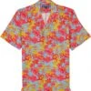 Vilebrequin Mens Tahiti Flowers Bowling Shirt Multi Blue Red -Boszz Clothing Shop vilebrequin mens tahiti flowers bowling shirt multi blue red p44852 284190 zoom