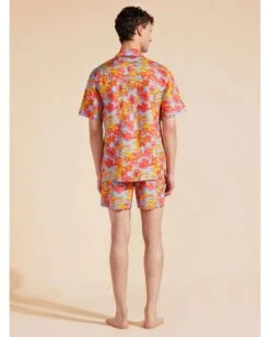 Vilebrequin Mens Tahiti Flowers Bowling Shirt Multi Blue Red -Boszz Clothing Shop vilebrequin mens tahiti flowers bowling shirt multi blue red p44852 284199 zoom