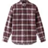 WOOLRICH Mens Traditional Flannel Shirt Orange Check -Boszz Clothing Shop woolrich mens traditional flannel shirt orange check p44152 278475 zoom